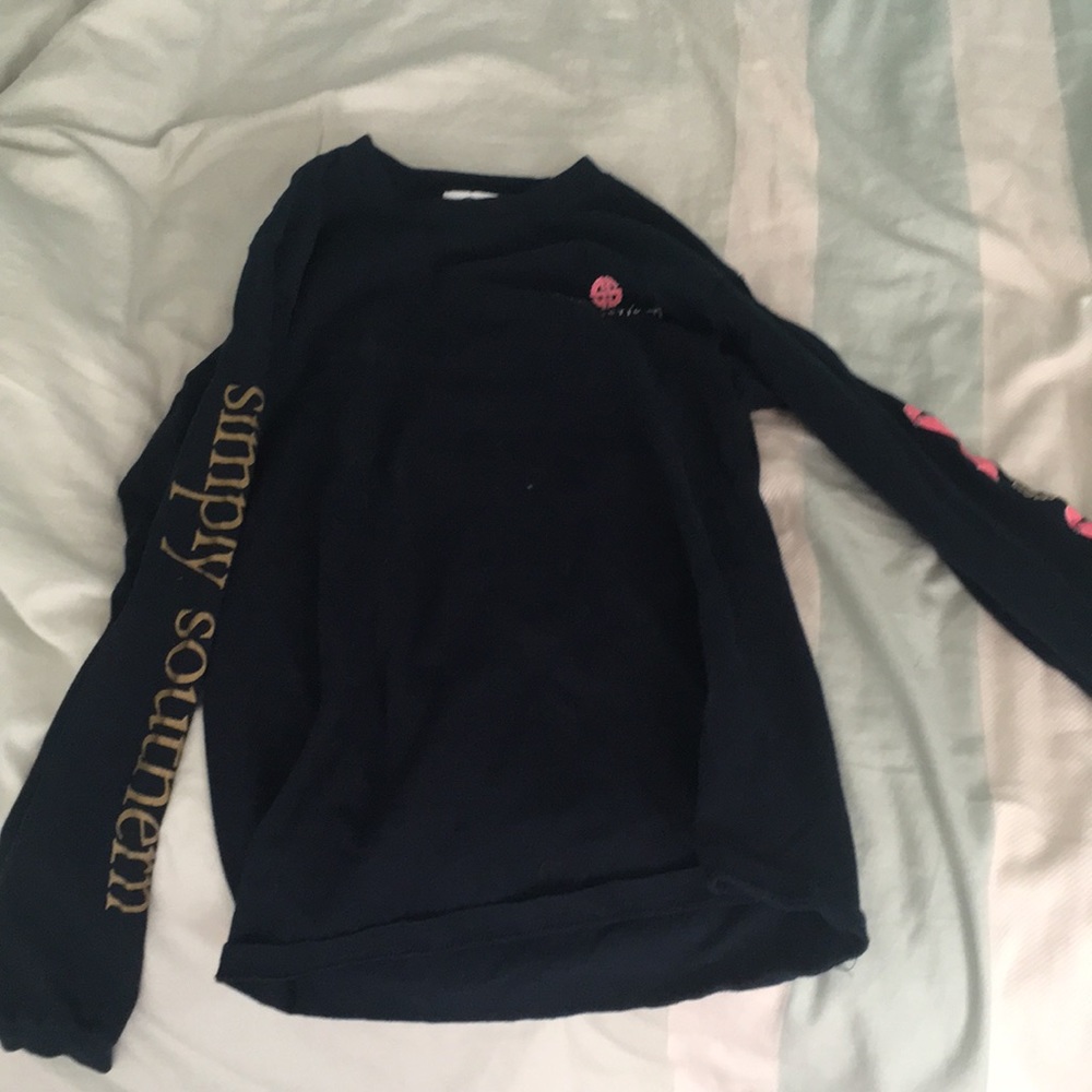 Simply southern sock it to cancer long sleeve